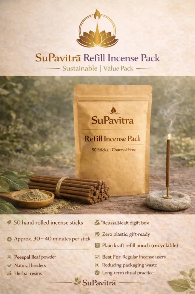 SuPavitra Refill Incense Pack